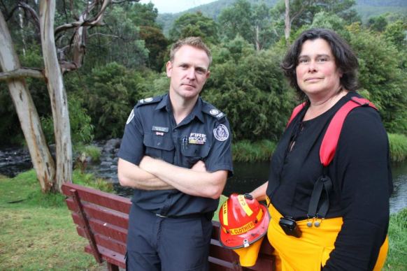 Tim Holland and Hazel Clothier