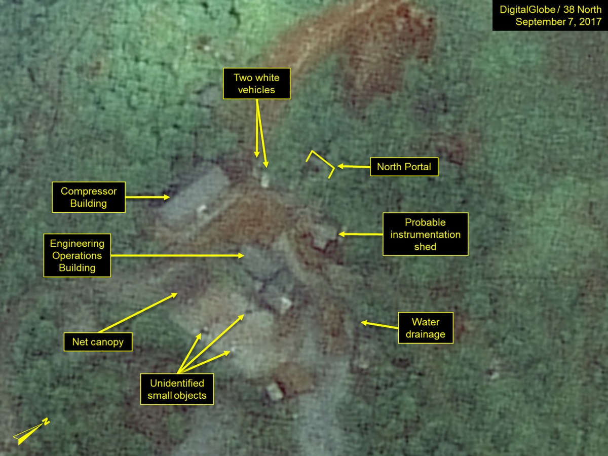 North Korea nuclear test site