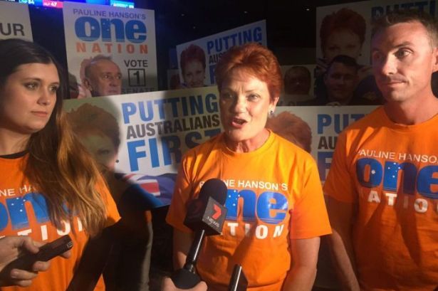 Saraya Beric - Pauline Hanson - James Ashby - One Nation