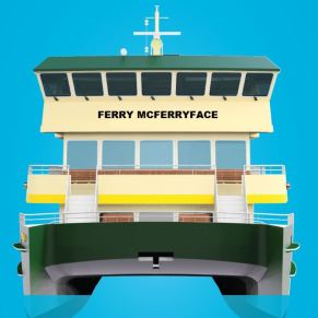 Ferry McFerryFace Sydney harbour