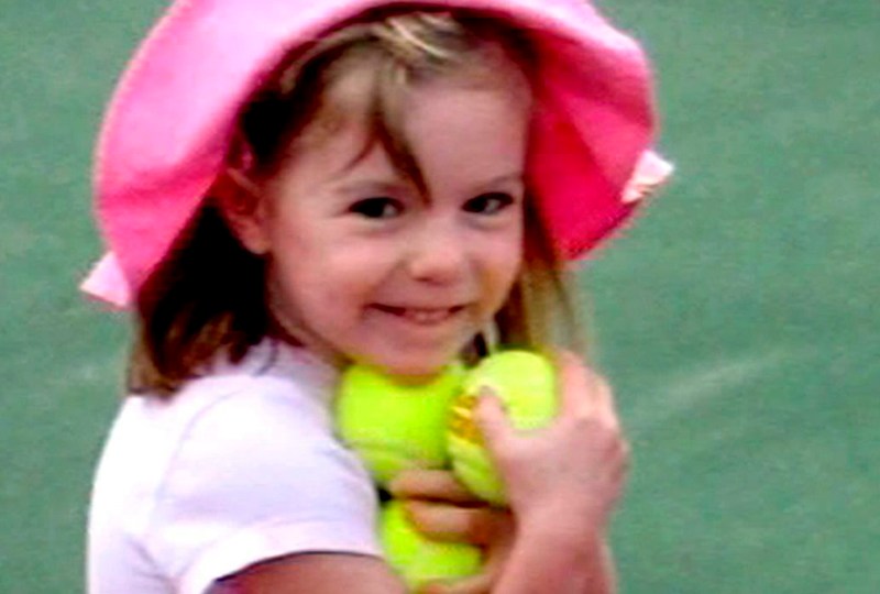Missing British girl Madeleine McCann