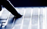 Keyboard cyber crime