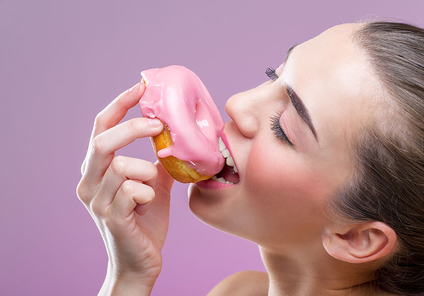 Donut eating Shutterstock