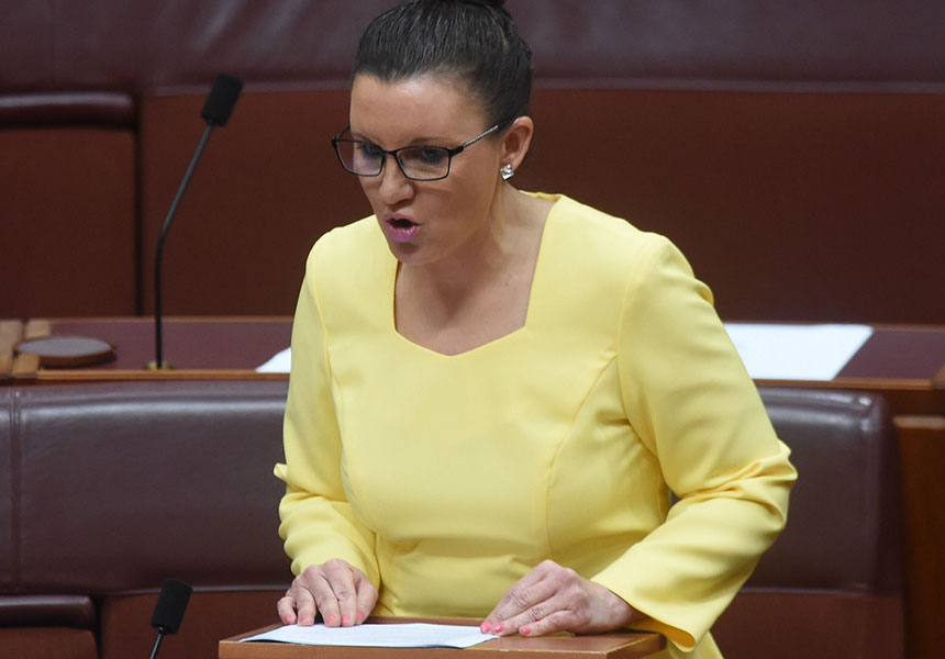 Senator Jacqui Lambie suggests taxing the 'super-rich' to pay for the poor.