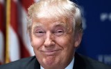 donald trump smug look