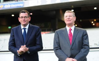 Daniel Andrews and Denis Napthine