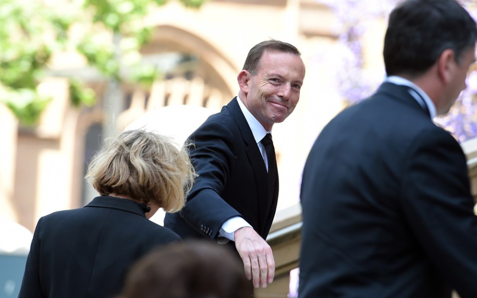 Tony Abbott Gough Whitlam memorial
