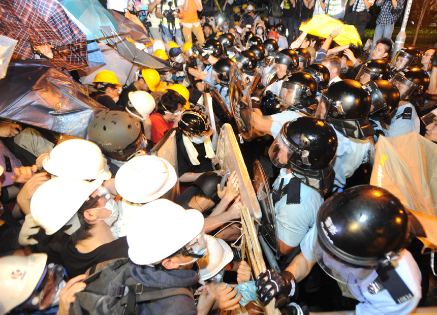Hong Kong protestors