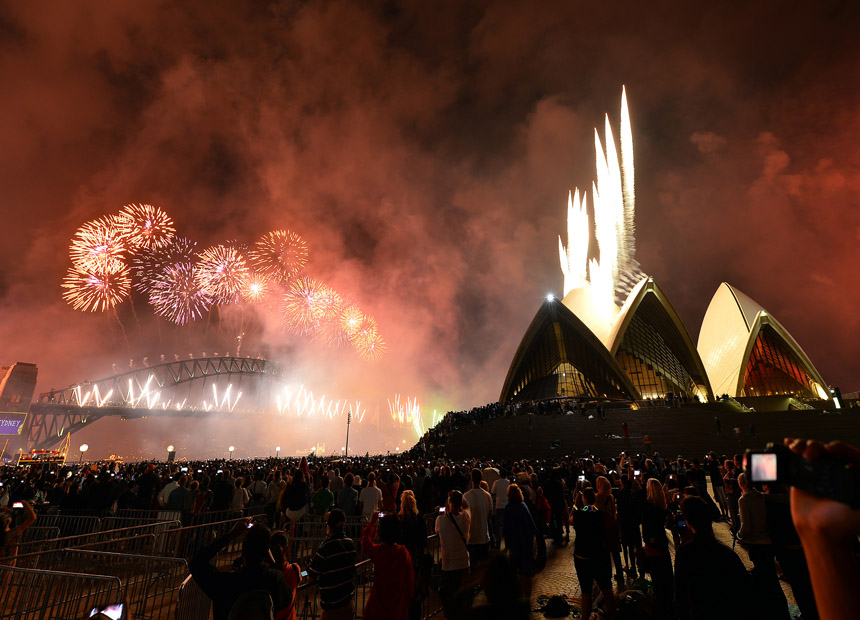Sydney New Years Eve fireworks