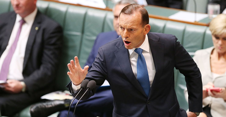 Tony Abbott said he had made good on his "core commitments".