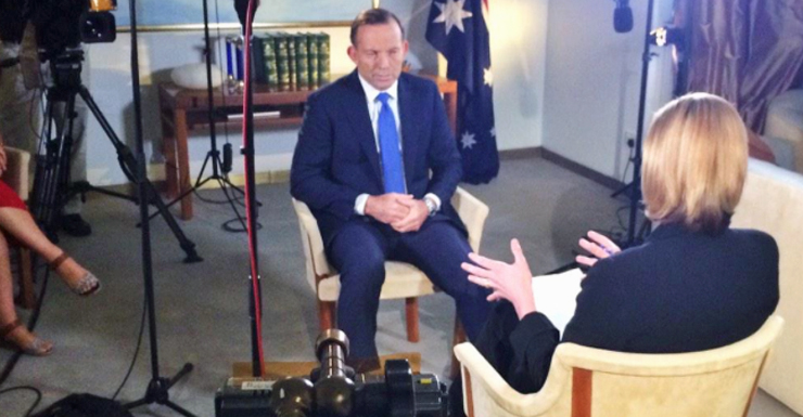 Tony Abbott Leigh Sales