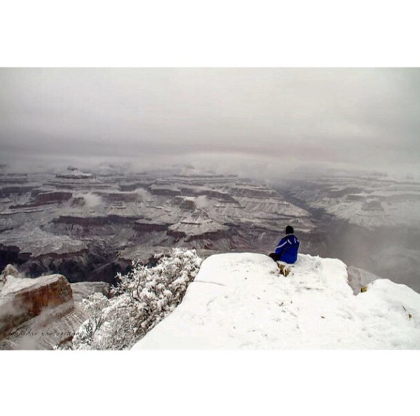 Grand Canyon snow