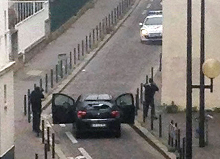 Paris shooting gunmen