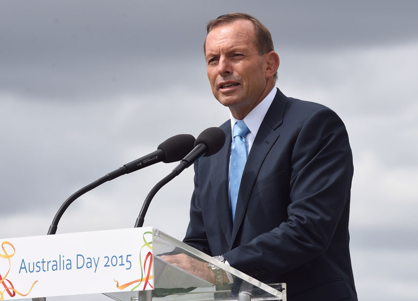 Australia Day Tony Abbott