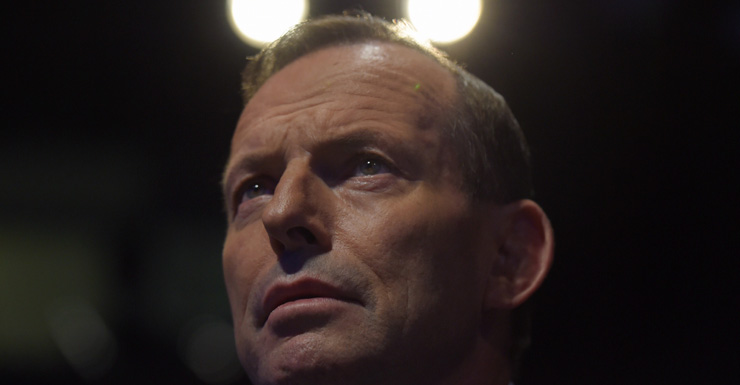 Tony Abbott AAP