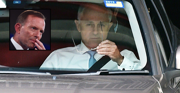 Malcolm Turnbull Tony Abbott AAP