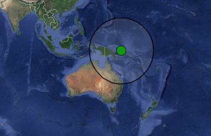 PNG earthquake