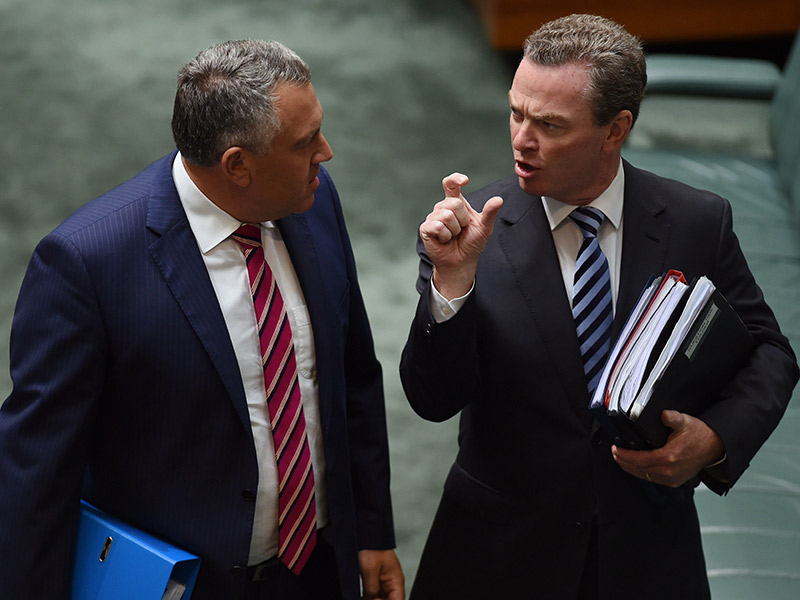 Chris Pyne and Joe Hockey