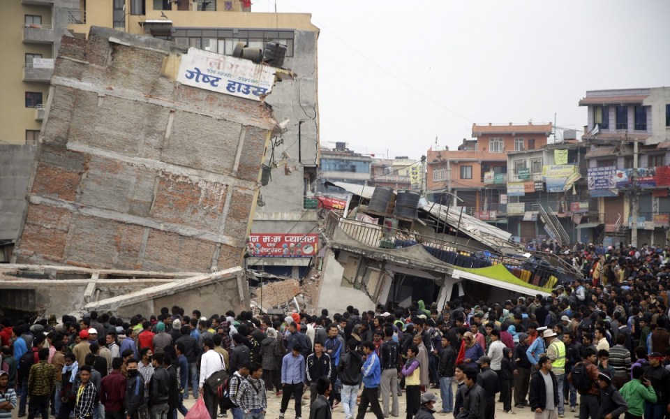 AAP Nepal earthquake 2015
