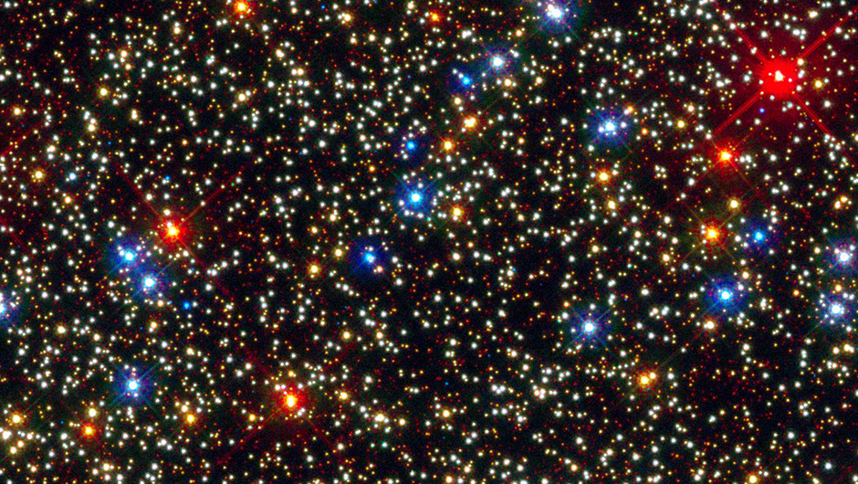 Hubble space galaxy stars