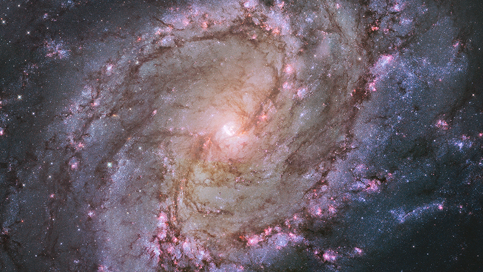 Hubble space galaxy stars