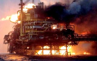 Pemex oil platform fire ABC