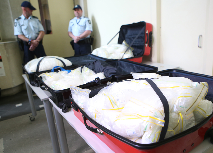 Crytal meth ice haul