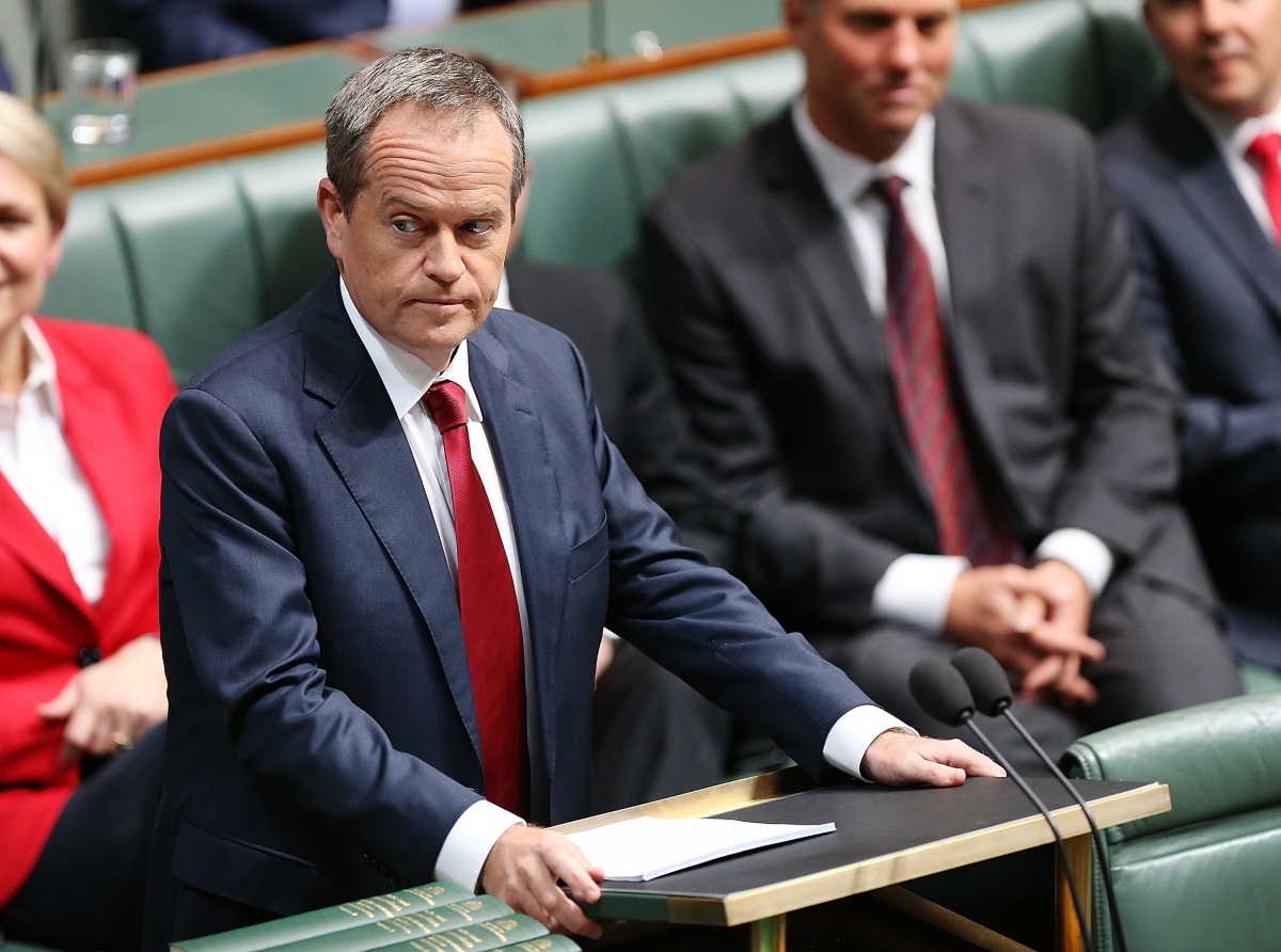 Labor Leader Bill Shorten.