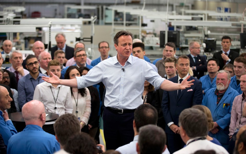 Getty David Cameron British election