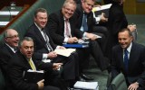 The Coalition's front bench has been criticised in the past for being male heavy.