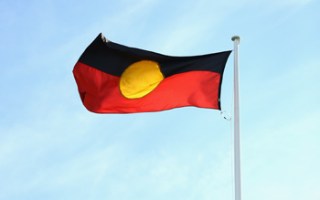 Aboriginal flag Melbourne