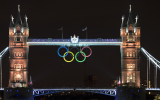 London Olympic rings