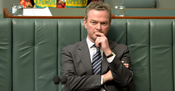 Christopher Pyne assures recent Federal funding is 'not about seats'.