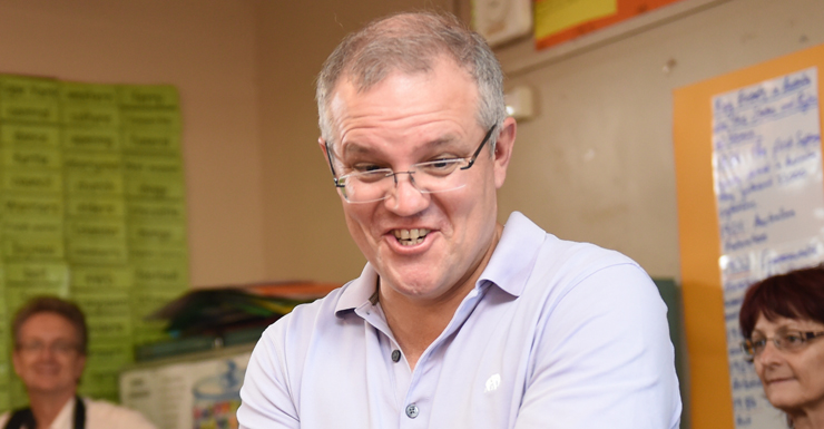 Happy days: Morrison sounded buoyant after the release of figures today.