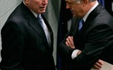 Malcolm Turnbull and John Howard
