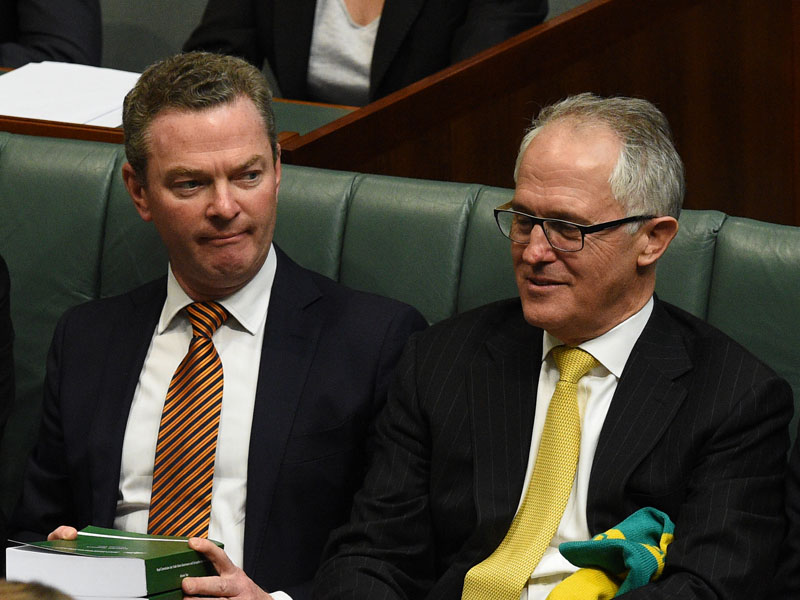 Government drops reforms that Mr Pyne was criticised for.