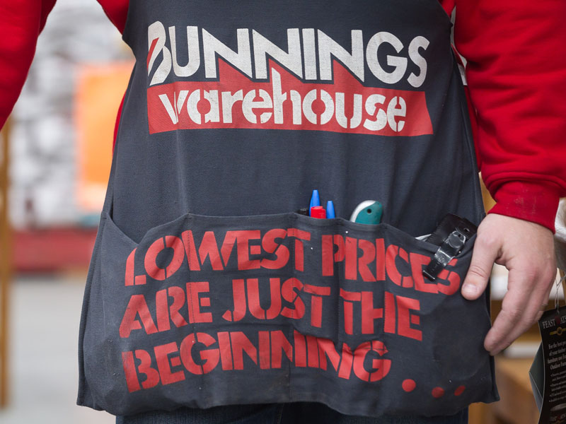 Bunnings must monitor its competitors.