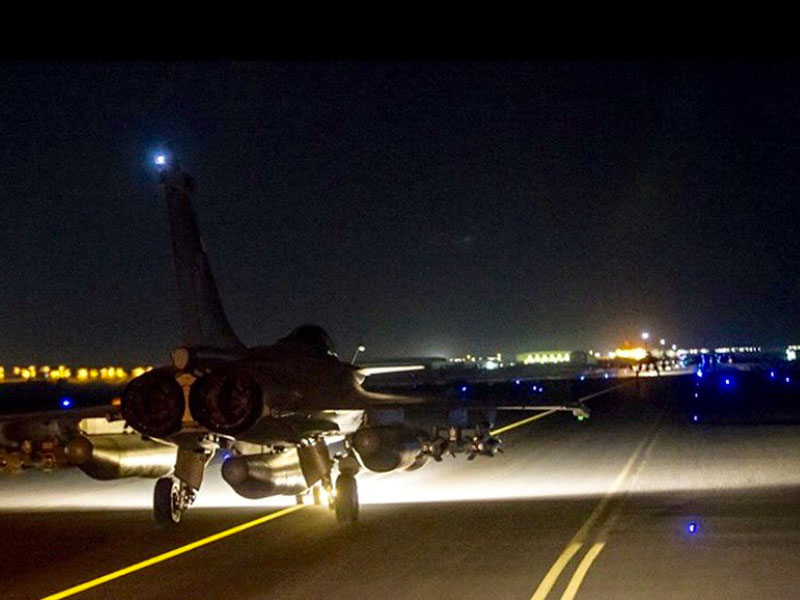 syria airstrikes france