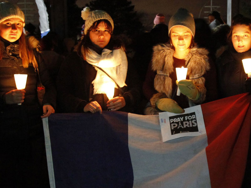 paris attacks vigil