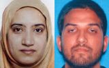 Tashfeen Malik (L) and Syed Farook (R) were killed in a firefight with police