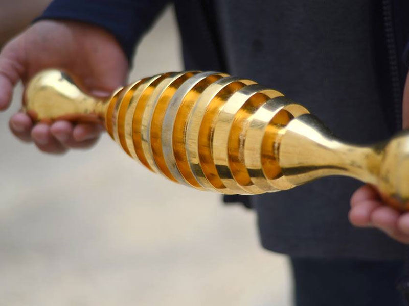 gold sceptre