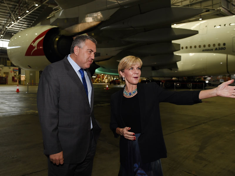 joe hockey julie bishop