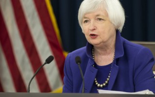 Federal Reserve Chair Janet Yellen following the announcement.