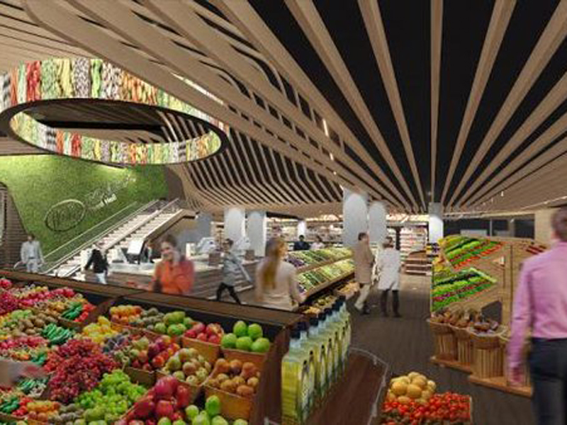 One of the stores has received a major face-lift.