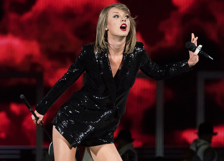 Taylor Swift made good on her promise. Photo: Getty.