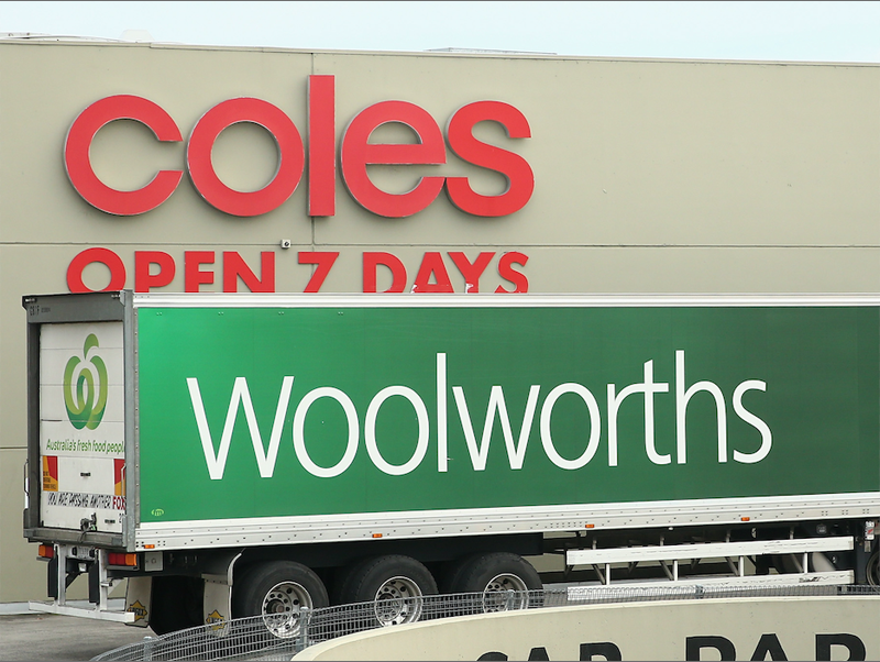 coles woolies
