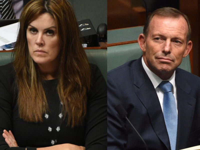 Peta Credlin and Tony Abbott