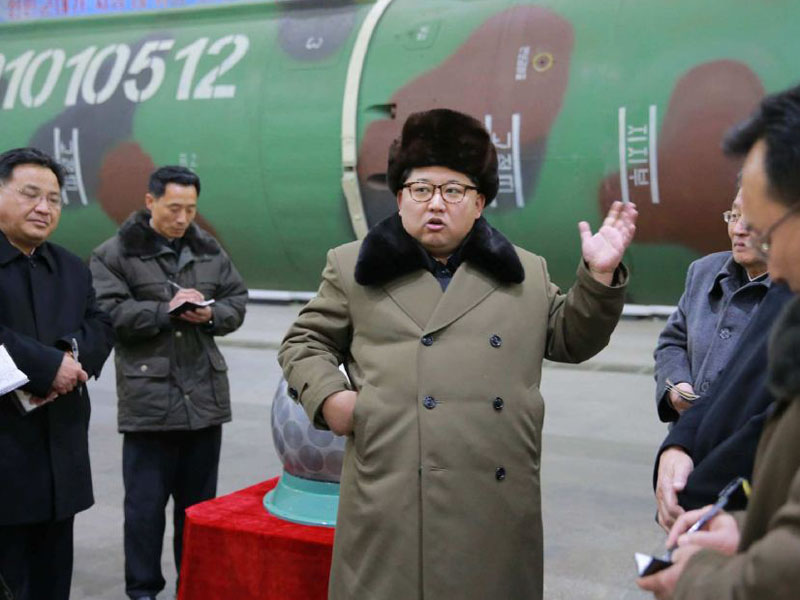 Kim Jong-un has ordered his military to be ready to launch attacks.