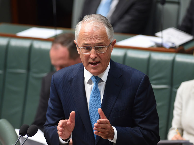 PM puts plans for a double dissolution firmly on the table.