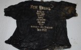 A Neil Young t-shirt was found on the murder victim.